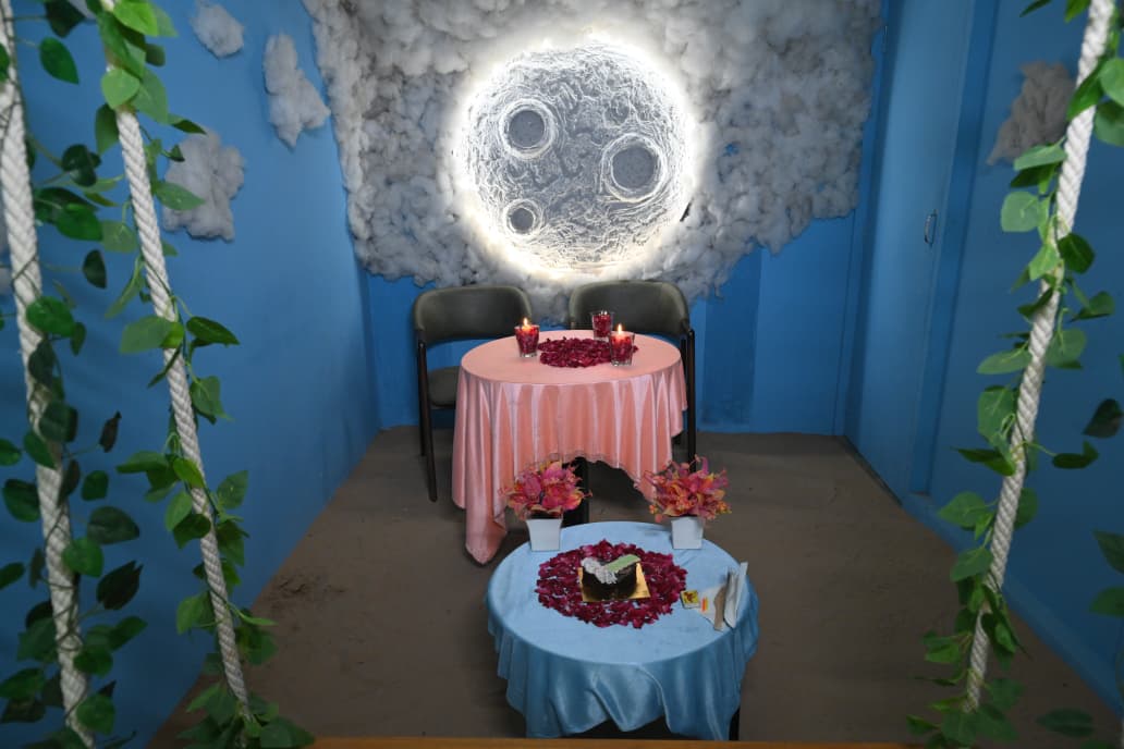Moon Theme Celebration in Ahmedabad