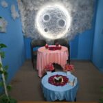 Moon theme celebration in Ahmedabad