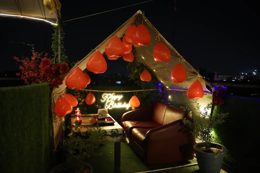 private candle light dinner in ahmedabad