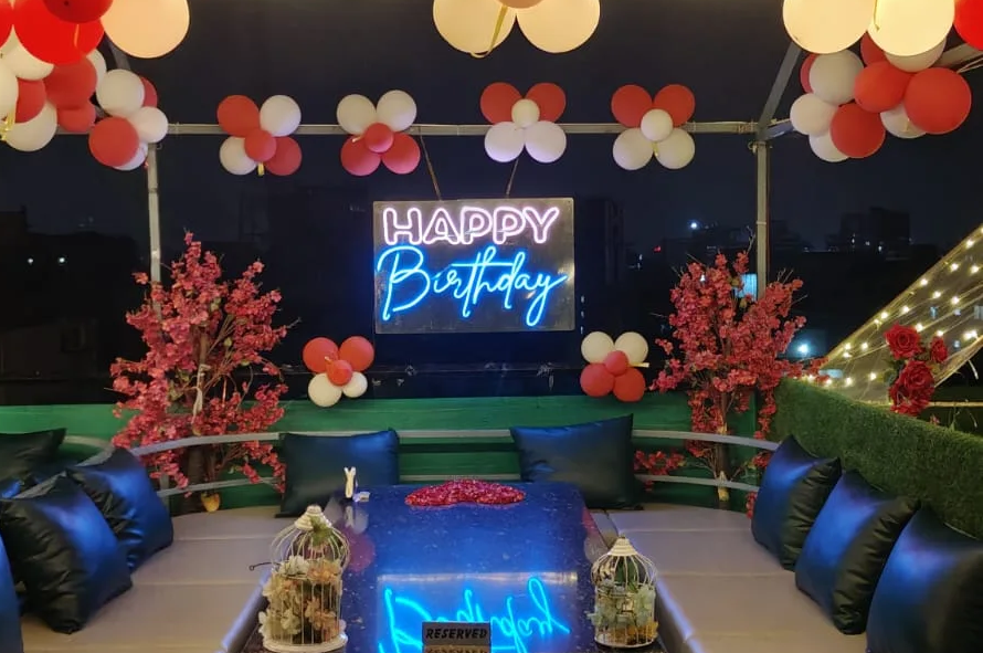 Private Rooftop Celebration in Navrangpura Ahmedabad